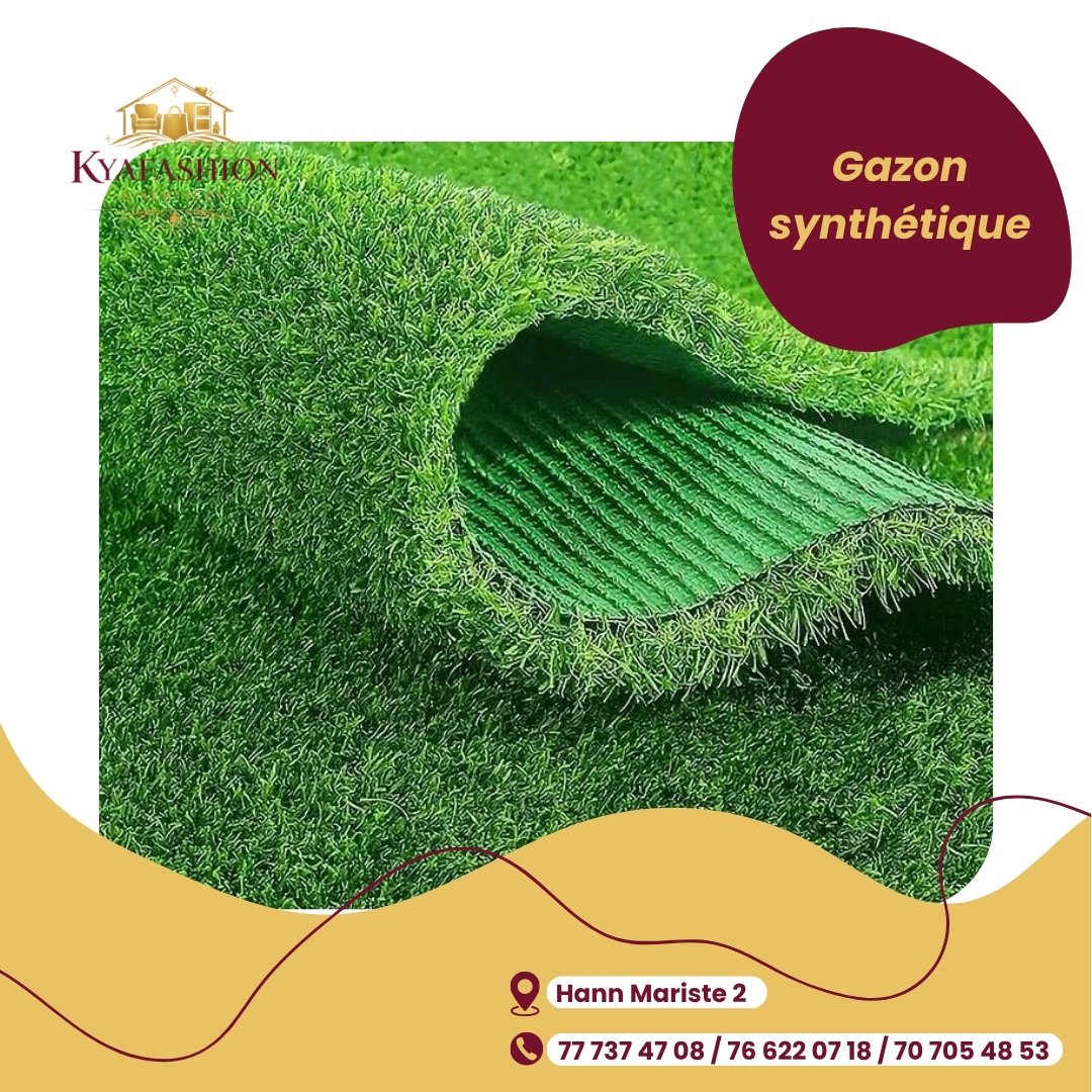 Gazon synthetique vert rouleau