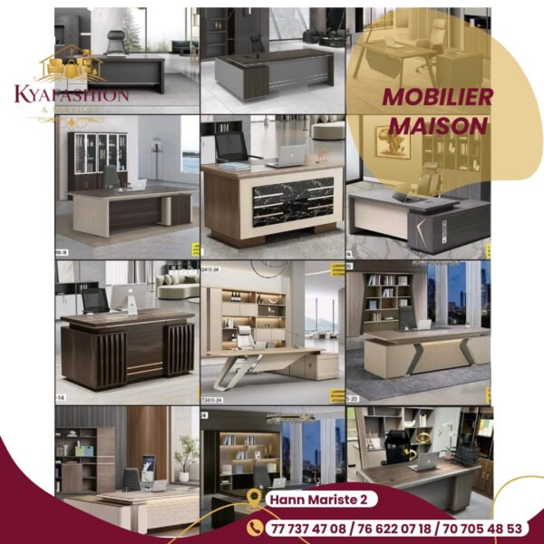 Catalogue mobilier bureau direction varie