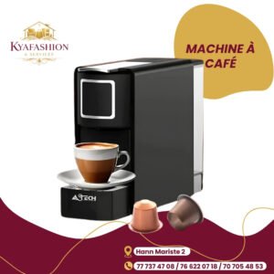 Machine a cafe Astech noire capsules
