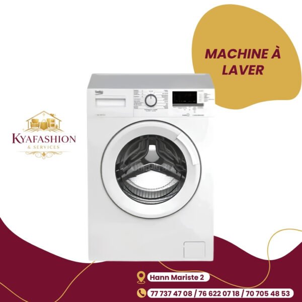 Machine laver Beko blanche frontale