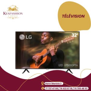 Television LG 32 pouces LED noir